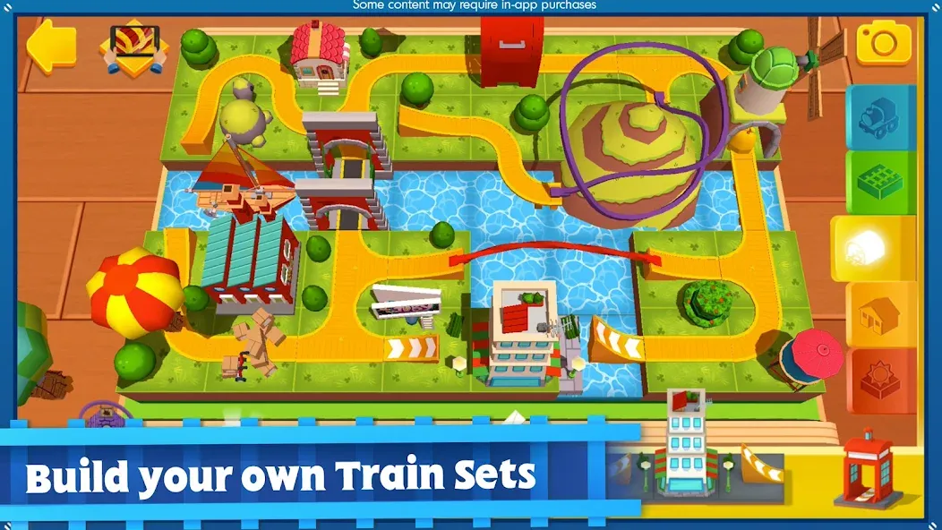 Thomas & Friends Minis MOD APK на Android — Безлимитные деньги и все поезда открыты — скриншот 1