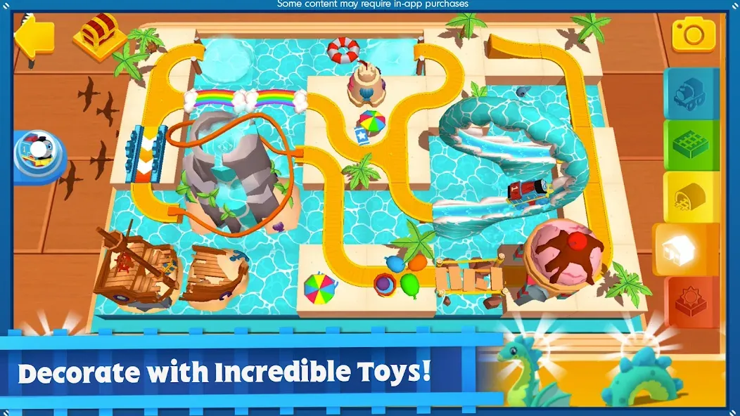 Thomas & Friends Minis MOD APK на Android — Безлимитные деньги и все поезда открыты — скриншот 4