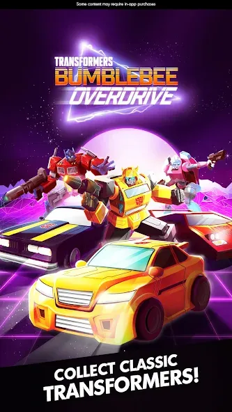 Взломанная Transformers Bumblebee на Андроид — Безлимитные монеты и все уровни открыты — скриншот 1