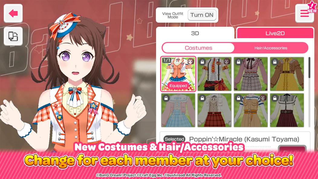 Взлом BanG Dream! Girls Band Party! — Безлимитные ресурсы и все персонажи — скриншот 3