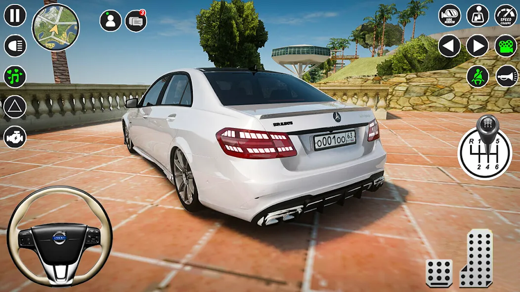 Modern Car Drive Glory Parking (Мод Безлимитные деньги и машины открыты) — скриншот 1