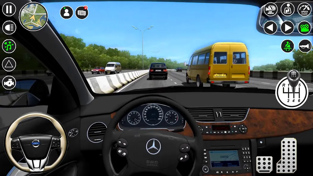 Modern Car Drive Glory Parking (Мод Безлимитные деньги и машины открыты) — скриншот 3