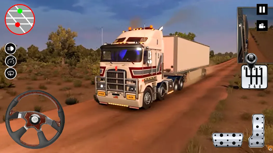 Скачать взломанную World Truck Grand Transport 3D — Безлимитные деньги и топливо — скриншот 4