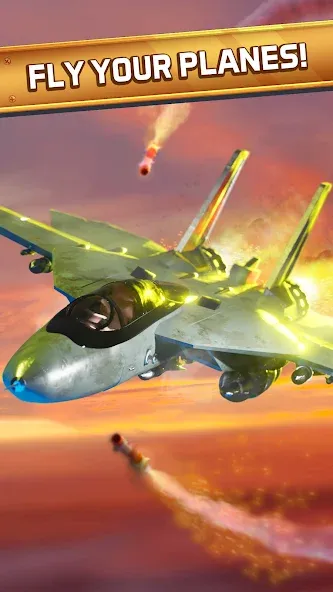 Idle Planes: Build Airplanes MOD APK на Android — Безлимитные деньги и все самолеты открыты — скриншот 5
