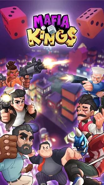 Mafia Kings - Mob Board Game Mod APK Безлимитные деньги и все персонажи — Скачать на Андроид — скриншот 1