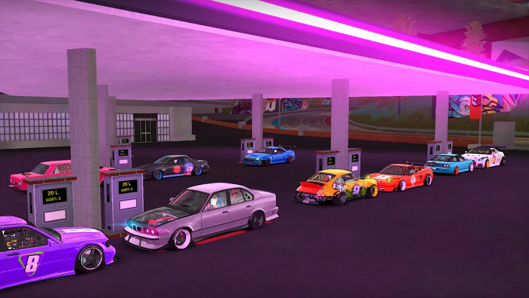 Скачать Project Drift 2.0 : Online — Последняя версия (Безлимитные деньги и машины открыты) — скриншот 1