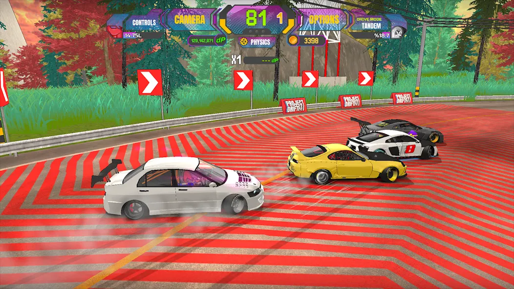 Скачать Project Drift 2.0 : Online — Последняя версия (Безлимитные деньги и машины открыты) — скриншот 2