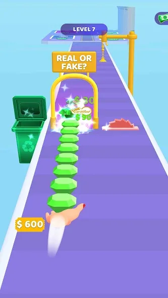 Скачать Gem Stack с модом — Безлимитные монеты и мощные усилители — скриншот 2
