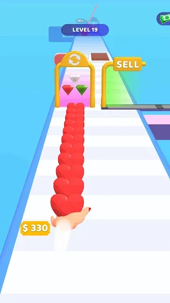 Скачать Gem Stack с модом — Безлимитные монеты и мощные усилители — скриншот 3