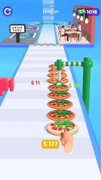 I Want Pizza MOD — Безлимитные монеты и улучшения на Андроид — скриншот 2
