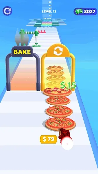 I Want Pizza MOD — Безлимитные монеты и улучшения на Андроид — скриншот 3