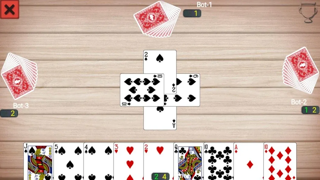 Скачать Callbreak Master - Card Game (Мод: Безлимитные деньги и всё открыто) на Андроид — скриншот 1