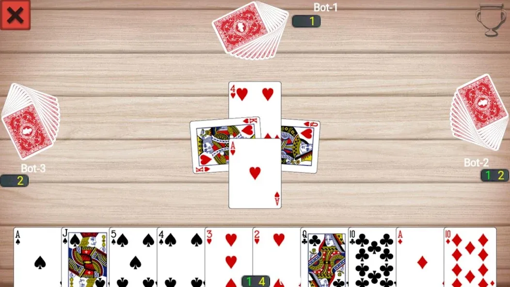 Скачать Callbreak Master - Card Game (Мод: Безлимитные деньги и всё открыто) на Андроид — скриншот 2