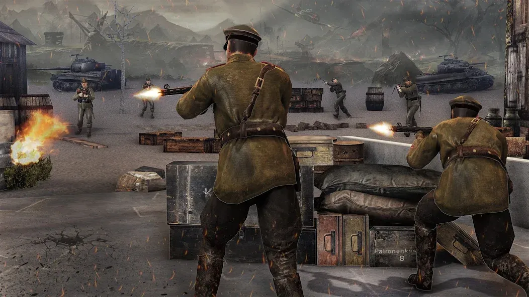 Medal of War – WW2 Games 2024 на Андроид — Мод Безлимитные деньги и оружие — скриншот 3 Medal of War – WW2 Games 2024 на Андроид — Мод Безлимитные деньги и оружие — скриншот 3