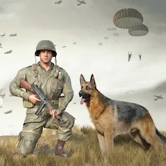 Скачать взломанную Call Of Courage : WW2 Shooting — Безлимитные боеприпасы и здоровье