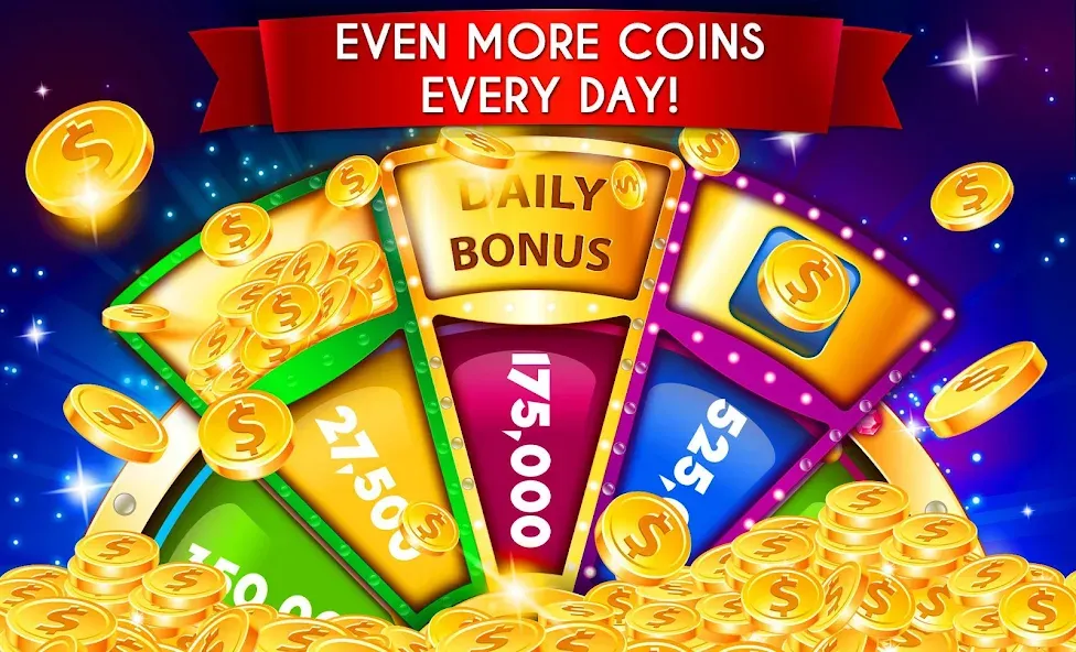 Slots Oscar: huge casino games MOD APK на Android — Безлимитные монеты и все слоты открыты — скриншот 5