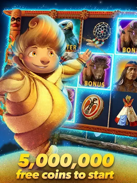 Скачать взлом Sandman Slots - Slot Machines на Андроид — Безлимитные монеты и бонусы — скриншот 1 Скачать взлом Sandman Slots - Slot Machines на Андроид — Безлимитные монеты и бонусы — скриншот 1