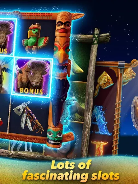 Скачать взлом Sandman Slots - Slot Machines на Андроид — Безлимитные монеты и бонусы — скриншот 2 Скачать взлом Sandman Slots - Slot Machines на Андроид — Безлимитные монеты и бонусы — скриншот 2