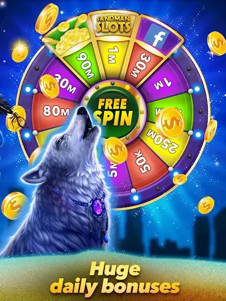 Скачать взлом Sandman Slots - Slot Machines на Андроид — Безлимитные монеты и бонусы — скриншот 4 Скачать взлом Sandman Slots - Slot Machines на Андроид — Безлимитные монеты и бонусы — скриншот 4
