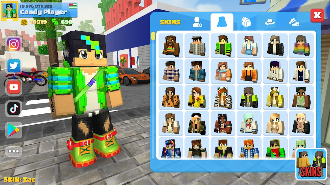 Скачать School Party Craft на Android — Безлимитные деньги и премиум открыт — скриншот 1