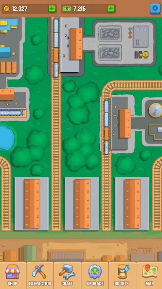 Скачать Train. Station. Railroad. на телефон — Безлимитные деньги и ресурсы — скриншот 2