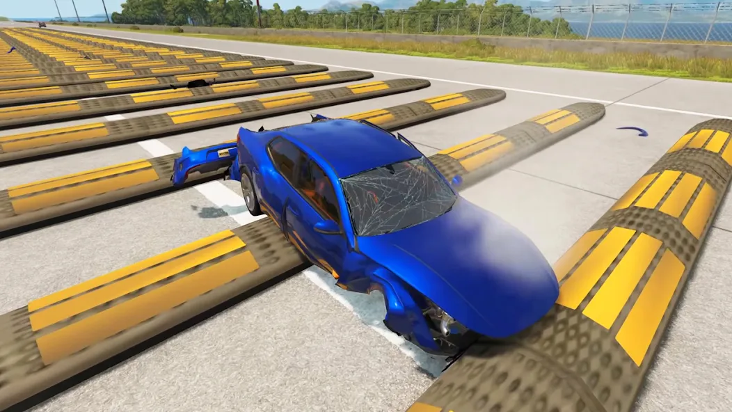 Beam Drive Road Crash 3D Games MOD — Безлимитные деньги и все машины открыты на Андроид — скриншот 5