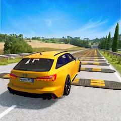 Beam Drive Road Crash 3D Games MOD — Безлимитные деньги и все машины открыты на Андроид