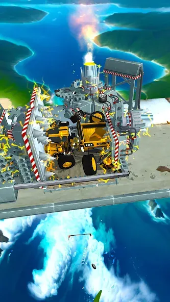 Car Crusher Kingdom — Взломанная версия (Безлимитные деньги и все машины) — скриншот 4