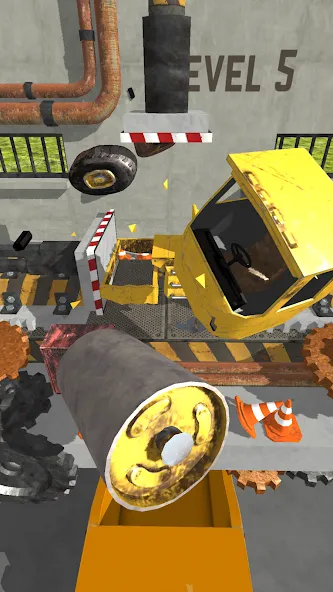 Взломанная Car Crusher на Андроид — Безлимитные деньги и все машины открыты — скриншот 2
