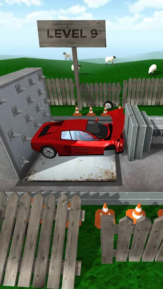 Взломанная Car Crusher на Андроид — Безлимитные деньги и все машины открыты — скриншот 5