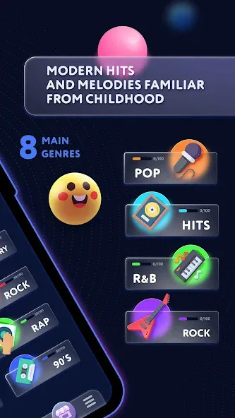 Music Robo Quiz на Андроид — Безлимитные подсказки и жизни — скриншот 3