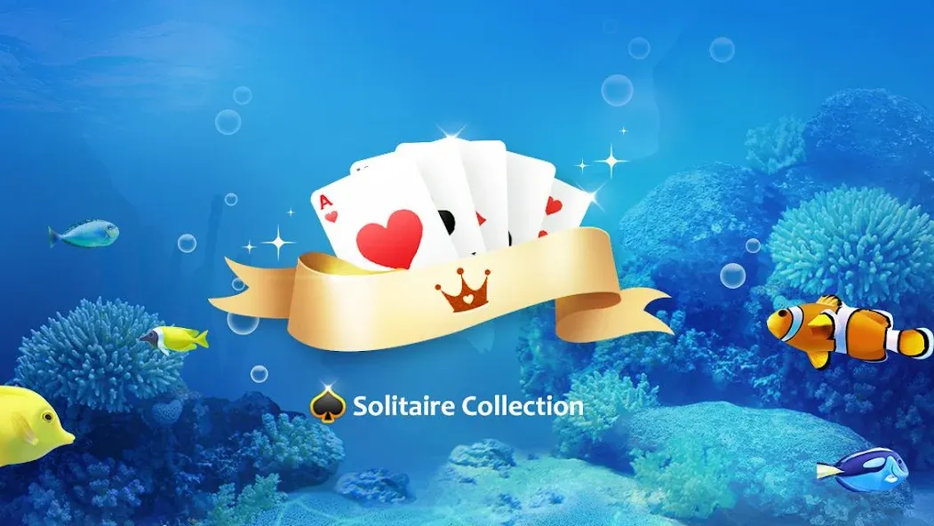 Взломанная Solitaire Collection на Андроид — Без рекламы и все карты открыты — скриншот 3