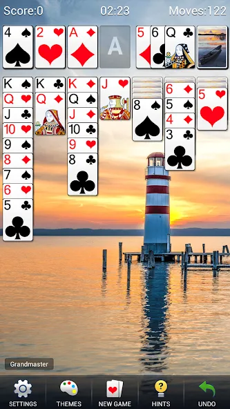Solitaire -Klondike Card Games на Андроид — Мод Без рекламы и безлимитные подсказки — скриншот 2