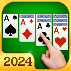 Solitaire -Klondike Card Games на Андроид — Мод Без рекламы и безлимитные подсказки
