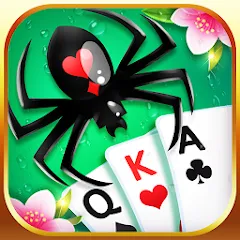 Скачать Spider Solitaire Fun — Модификация Без рекламы и подсказки доступны