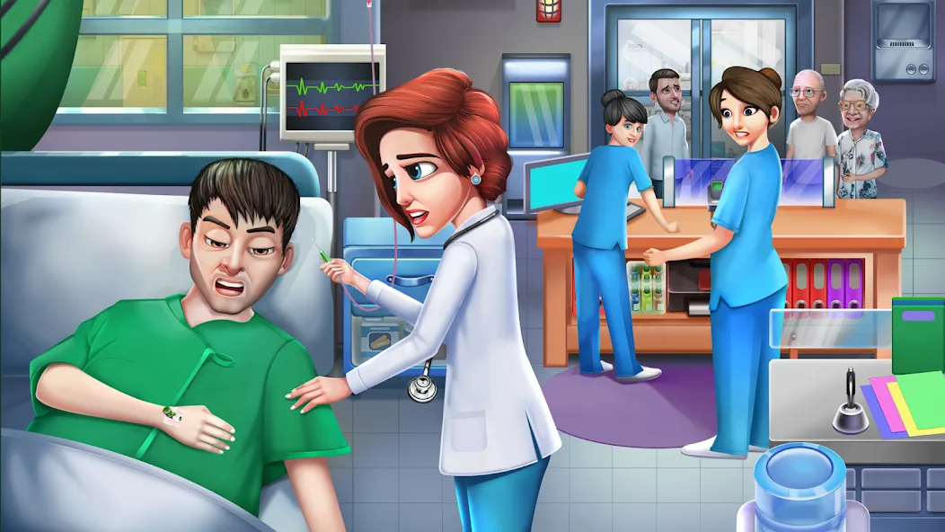 Взлом Doctor Hospital Games Offline — Безлимитные деньги и всё открыто — скриншот 1 Взлом Doctor Hospital Games Offline — Безлимитные деньги и всё открыто — скриншот 1