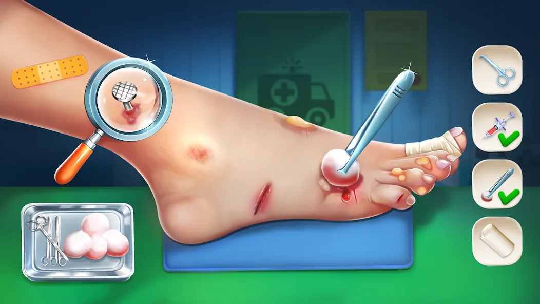 Взлом Doctor Hospital Games Offline — Безлимитные деньги и всё открыто — скриншот 5 Взлом Doctor Hospital Games Offline — Безлимитные деньги и всё открыто — скриншот 5