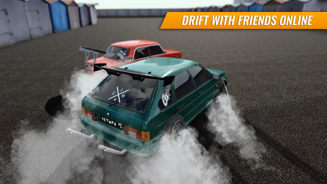 Скачать Russian Car Drift на Андроид — Безлимитные деньги и машины — скриншот 1 Скачать Russian Car Drift на Андроид — Безлимитные деньги и машины — скриншот 1