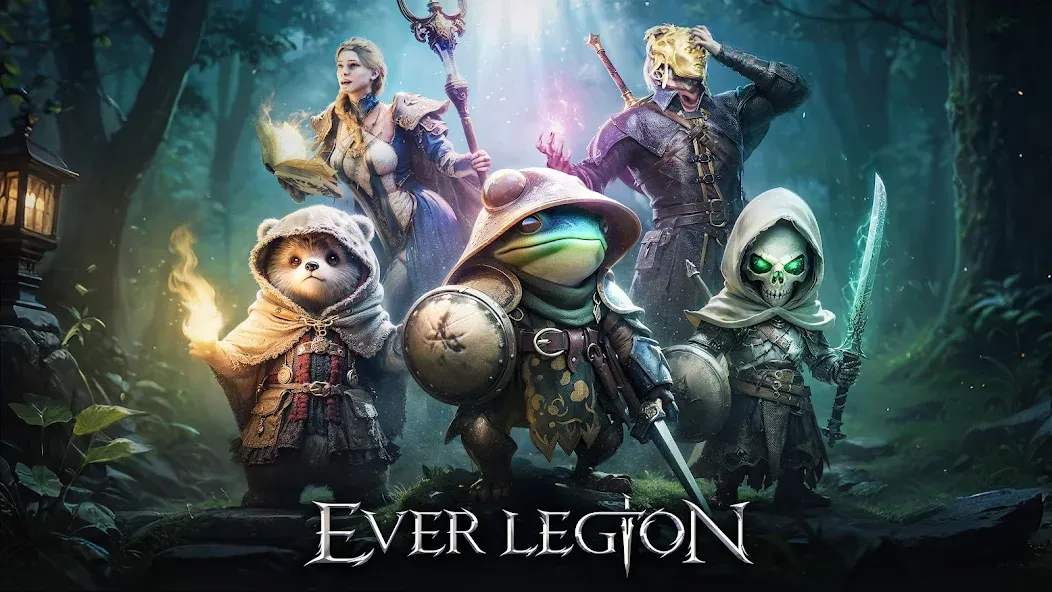Скачать Ever Legion — Безлимитные ресурсы и усиленные герои — скриншот 1