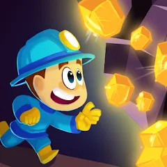 Скачать взломанную Mine Rescue: Gold Mining Games — Безлимитные деньги и алмазы