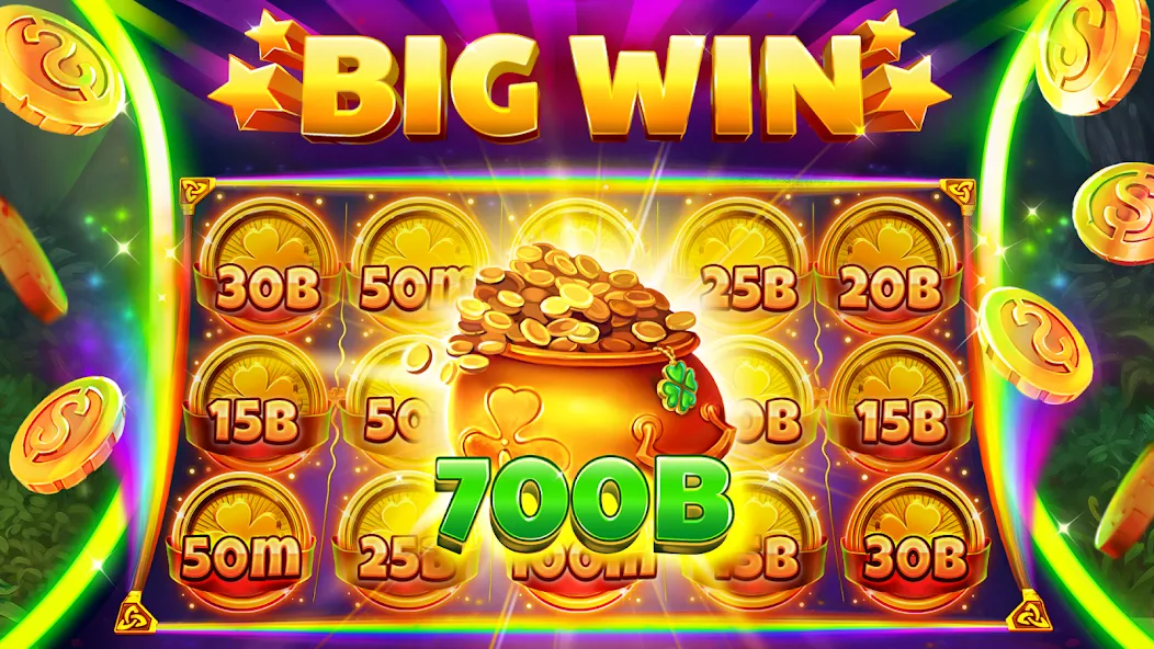 Slots Crush online casino game на Андроид — Безлимитные монеты и бонусы — скриншот 2