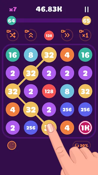 Скачать Connect the Pops! с модом — Без рекламы и много монет — скриншот 5