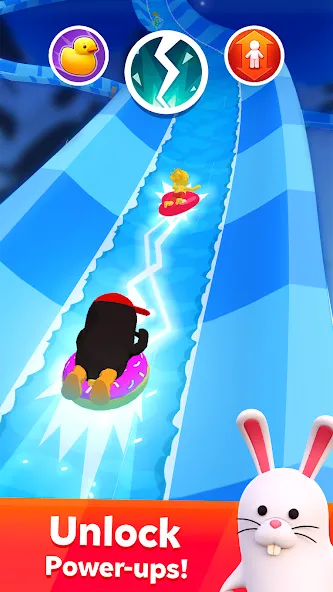 aquapark.io — Взломанная версия (Безлимитные монеты и ускорение) — скриншот 3