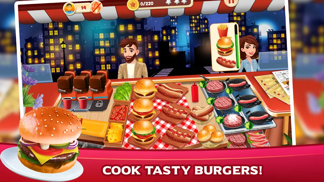 Cooking Mastery: Kitchen games на Андроид — Мод Много монет и все рецепты — скриншот 1 Cooking Mastery: Kitchen games на Андроид — Мод Много монет и все рецепты — скриншот 1