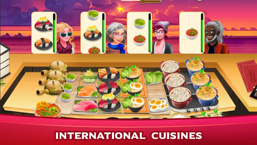 Cooking Mastery: Kitchen games на Андроид — Мод Много монет и все рецепты — скриншот 5 Cooking Mastery: Kitchen games на Андроид — Мод Много монет и все рецепты — скриншот 5