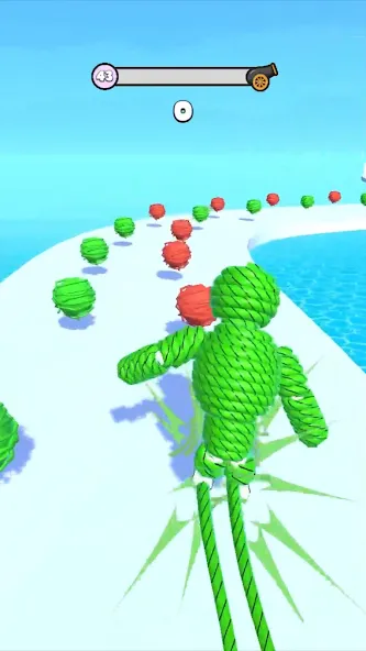 Скачать Rope-Man Run — Модификация Безлимитные монеты и энергия — скриншот 2