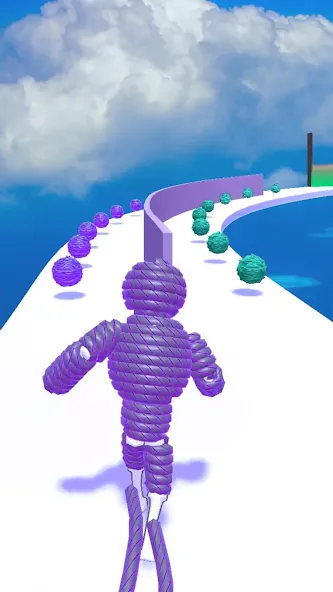 Скачать Rope-Man Run — Модификация Безлимитные монеты и энергия — скриншот 4