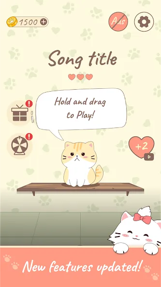 OsuCat Solo: Popcat Duet Music (Мод Все песни и идеальный автоклик) — скриншот 4