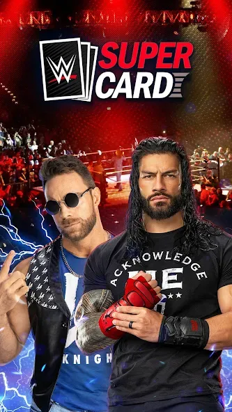 WWE SuperCard - Battle Cards — Безлимитные деньги и все карты — скриншот 1