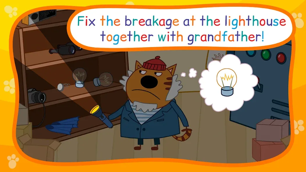 Kid-E-Cats: Bedtime Stories MOD — Разблокированы все сказки и персонажи на Андроид — скриншот 4 Kid-E-Cats: Bedtime Stories MOD — Разблокированы все сказки и персонажи на Андроид — скриншот 4